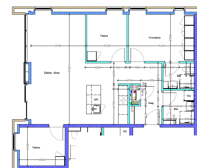 Plantegning – Type B
